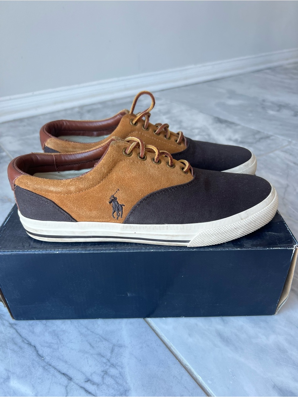 Polo Ralph Lauren Vaughn Saddle - Size 9
